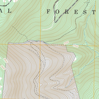 US Forest Service - Topo Blackbird Knob, WV FSTopo Legacy digital map