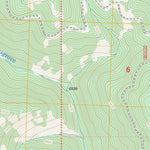 US Forest Service - Topo Blackbird Mountain, ID FSTopo Legacy digital map