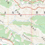 US Forest Service - Topo Blackburn Canyon, CA FSTopo Legacy digital map