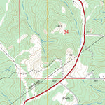 US Forest Service - Topo Blackburn, LA FSTopo Legacy digital map