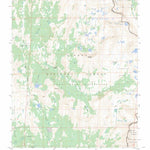 US Forest Service - Topo Blackcap Mountain, CA FSTopo Legacy digital map