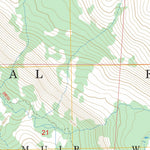 US Forest Service - Topo Blackcap Mountain, CA FSTopo Legacy digital map