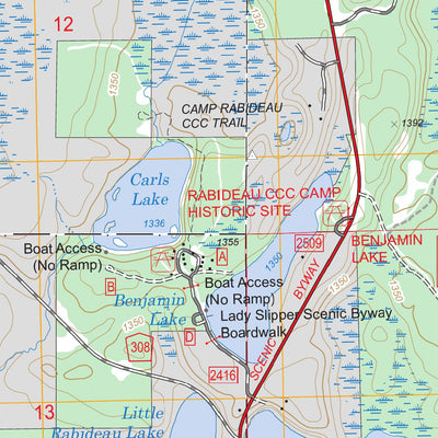 US Forest Service - Topo Blackduck, MN FSTopo Legacy digital map