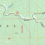 US Forest Service - Topo Blackhall Mountain, WY - CO FSTopo Legacy digital map