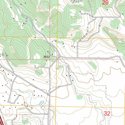 US Forest Service - Topo Blackhawk, SD FSTopo Legacy digital map