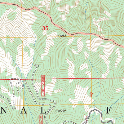 US Forest Service - Topo Blackhead Peak, CO FSTopo Legacy digital map
