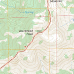 US Forest Service - Topo Blackhead Peak, CO FSTopo Legacy digital map