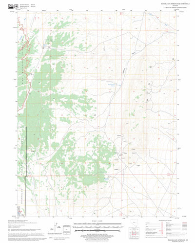 US Forest Service - Topo Blackjack Springs, NV FSTopo Legacy digital map