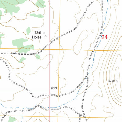 US Forest Service - Topo Blackjack Springs, NV FSTopo Legacy digital map