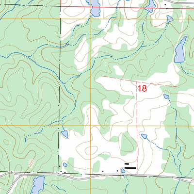 US Forest Service - Topo Blackman, AL - FL FSTopo Legacy digital map