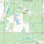 US Forest Service - Topo Blackman, AL - FL FSTopo Legacy digital map