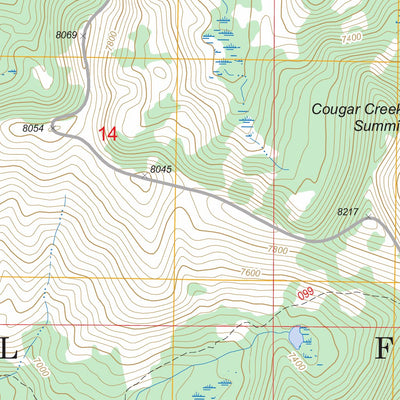 US Forest Service - Topo Blackmare, ID FSTopo Legacy digital map