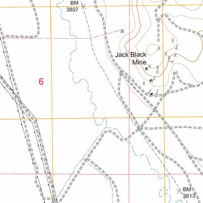 US Forest Service - Topo Blackrock, CA FSTopo Legacy digital map