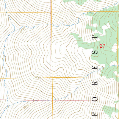 US Forest Service - Topo Blackrock, CA FSTopo Legacy digital map