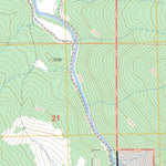 US Forest Service - Topo Blacktail Mountain, CO FSTopo Legacy digital map