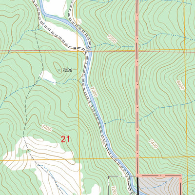 US Forest Service - Topo Blacktail Mountain, CO FSTopo Legacy digital map