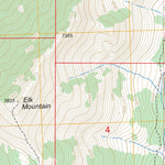 US Forest Service - Topo Blacktail, MT FSTopo Legacy digital map