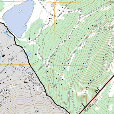 US Forest Service - Topo Blackwater Falls, WV FSTopo Legacy digital map