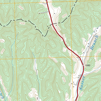 US Forest Service - Topo Blackwater, KY FSTopo Legacy digital map