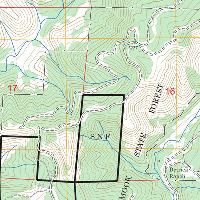US Forest Service - Topo Blaine, OR FSTopo Legacy digital map