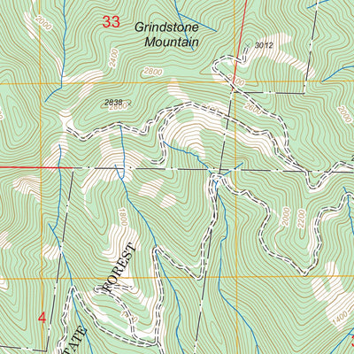 US Forest Service - Topo Blaine, OR FSTopo Legacy digital map