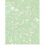 US Forest Service - Topo Blair Lake, OR FSTopo Legacy digital map