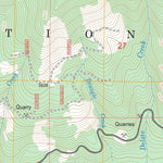 US Forest Service - Topo Blair Lake, OR FSTopo Legacy digital map