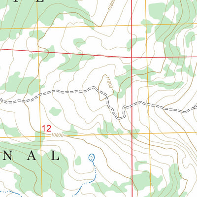 US Forest Service - Topo Blair Mountain, CO FSTopo Legacy digital map