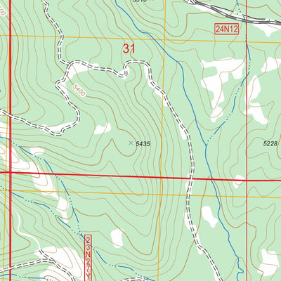 US Forest Service - Topo Blairsden, CA FSTopo Legacy digital map