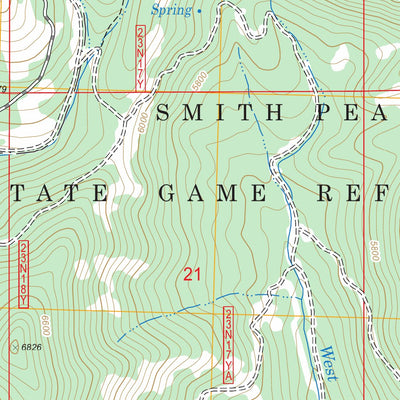 US Forest Service - Topo Blairsden, CA FSTopo Legacy digital map