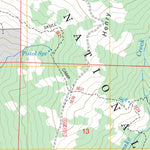 US Forest Service - Topo Blake Mountain, CA FSTopo Legacy digital map