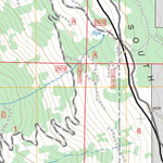 US Forest Service - Topo Blake Mountain, CA FSTopo Legacy digital map