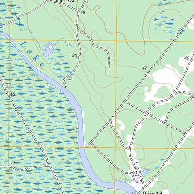US Forest Service - Topo Blakely, SC FSTopo Legacy digital map