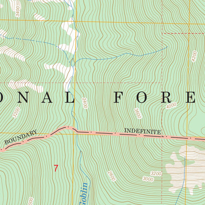 US Forest Service - Topo Blanca Lake, WA FSTopo Legacy digital map
