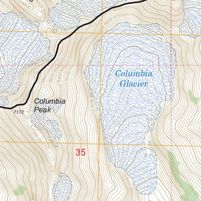 US Forest Service - Topo Blanca Lake, WA FSTopo Legacy digital map