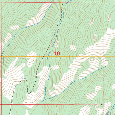 US Forest Service - Topo Blanchard, ID FSTopo Legacy digital map