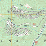 US Forest Service - Topo Blankenbaker Flats, MT FSTopo Legacy digital map