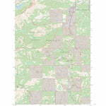 US Forest Service - Topo Blewett, WA FSTopo Legacy digital map