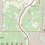 US Forest Service - Topo Blewett, WA FSTopo Legacy digital map