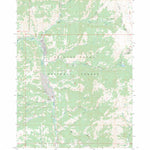 US Forest Service - Topo Blind Bull Creek, WY FSTopo Legacy digital map
