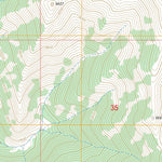 US Forest Service - Topo Blind Bull Creek, WY FSTopo Legacy digital map