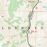 US Forest Service - Topo Blodgett Mountain, ID - MT FSTopo Legacy digital map