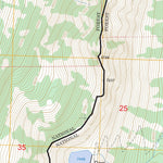US Forest Service - Topo Blodgett Mountain, ID - MT FSTopo Legacy digital map