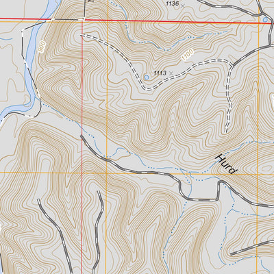US Forest Service - Topo Bloodland, MO FSTopo Legacy digital map