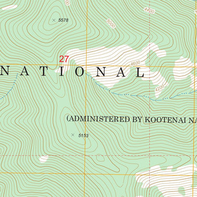 US Forest Service - Topo Bloom Peak, MT - ID FSTopo Legacy digital map