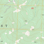US Forest Service - Topo Blowfly Creek, ID FSTopo Legacy digital map