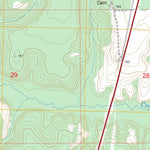 US Forest Service - Topo Bloxham, FL FSTopo Legacy digital map