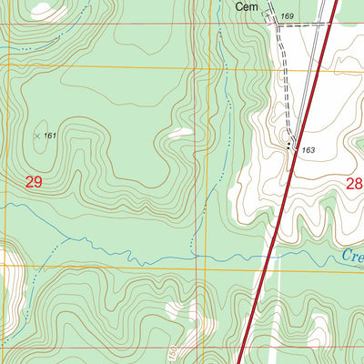 US Forest Service - Topo Bloxham, FL FSTopo Legacy digital map