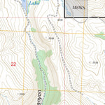 US Forest Service - Topo Blue Buck Mountain, WA FSTopo Legacy digital map