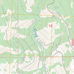US Forest Service - Topo Blue Buck Mountain, WA FSTopo Legacy digital map